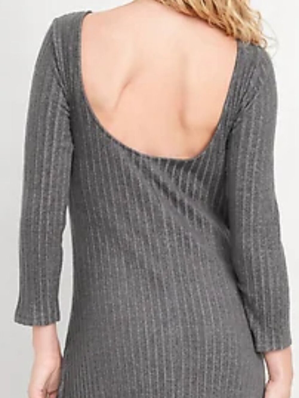 Fit & Flare Ribbed Maxi Dress - Picture 5 of 5